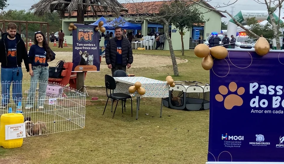Feira de Adoção faz parte da programação do Julho Dourado, que traz o tema &ldquo;Proteção Animal é Compromisso de Todos&rdquo;. Foto: Divulgação/PMMC
