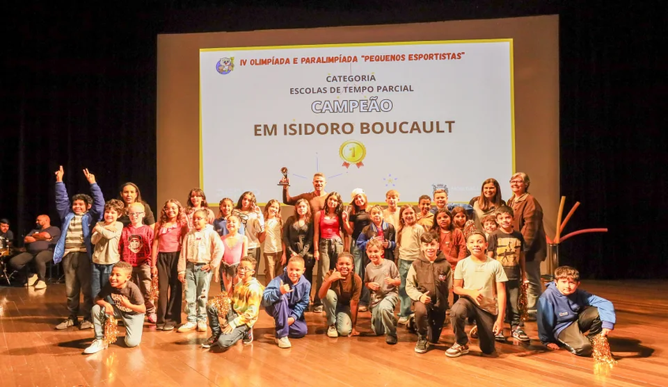 A EM Dr. Isidoro Boucault, na Vila da Prata, foi a campeã entre as unidades de ensino do período parcial. Foto: Divulgação/PMMC