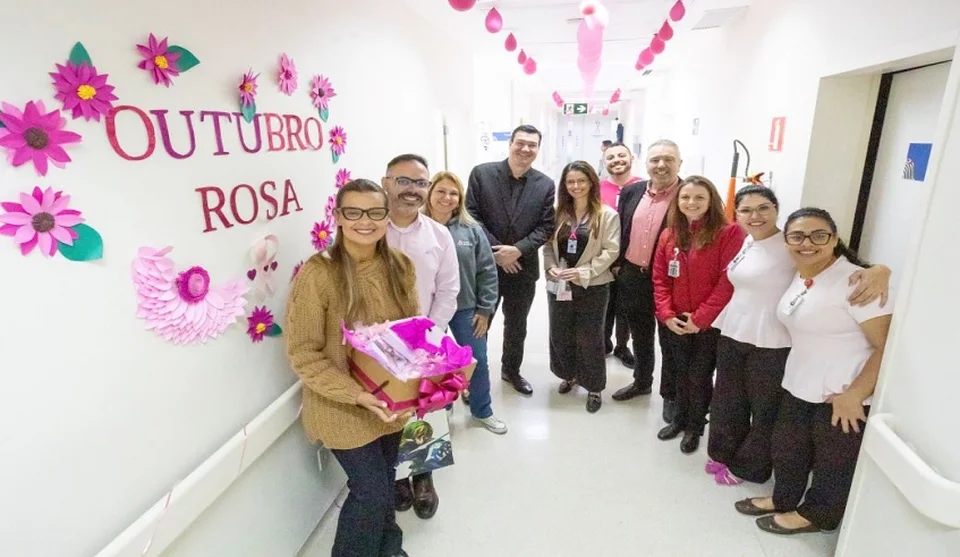Ação faz parte das atividades finais da Campanha Outubro Rosa