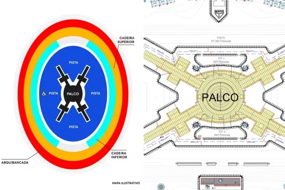 MPSP pede esclarecimentos sobre divergências em mapas de shows do BTS - destaque galeria